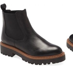 Caslon Chelsea black ankle boots